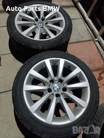 Джанти 18 цола BMW Style 328 БМВ Джанти с гуми E60 F10 F12 F11 E61 E63 E65 E66 E90 E91 E92 E46 E38 , снимка 12 - Гуми и джанти - 53143487