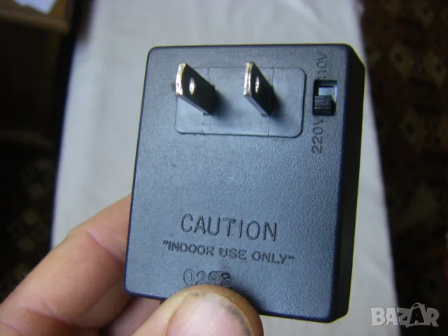 Работещ адаптор PANAPHONE - АС 220V-110V/DC 12V, 300мA с жак 5.5мм, снимка 3 - Друга електроника - 47387777