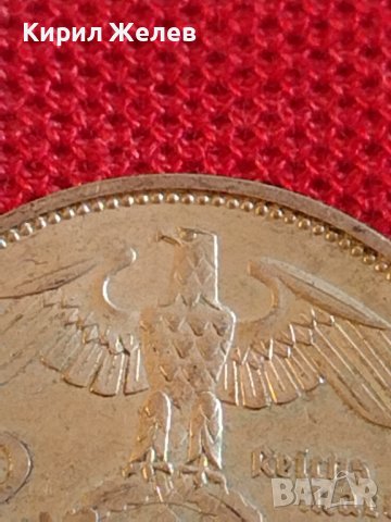 Сребърна монета 2 райхсмарки 1939г. Нацистка Германия Трети Райх с СХВАСТИКА за КОЛЕКЦИЯ 42063, снимка 5 - Нумизматика и бонистика - 43798602