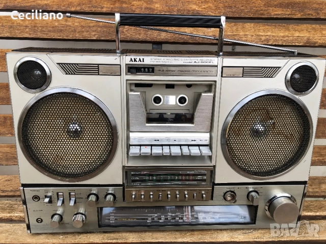 💥 450лв-Радиокасетофон AKAI AJ 500 FL 