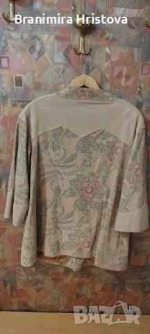 Elian (Istanbul) дамско яке от 100% естествена кожа,размер L, снимка 2 - Якета - 53101735