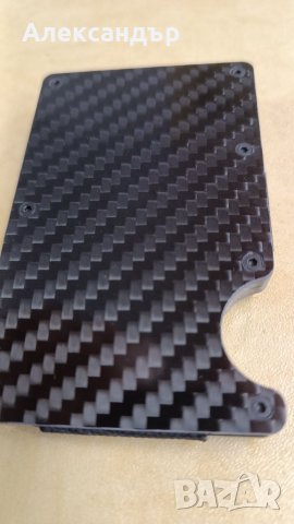 Калъф за Документи Портмоне карбон карбонови държач на карти портфейл , снимка 9 - Портфейли, портмонета - 38953391