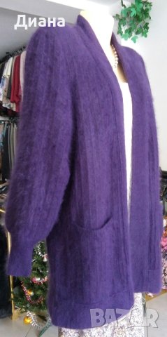 Плътна ангора-дамска жилетка, снимка 2 - Жилетки - 43714255