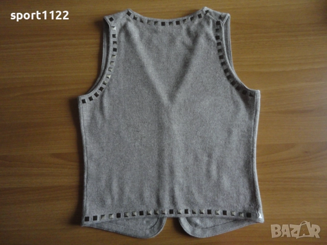 100% кашмир/S/дамски елек, снимка 8 - Елеци - 52802859