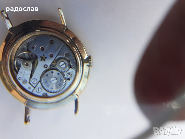 Позлатен мъжки часовник ARETTA ULTRA-THIN, снимка 4 - Мъжки - 32573208