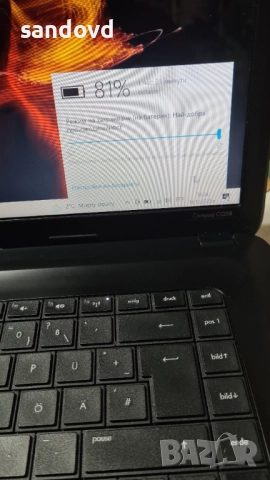 коледен лаптоп COMPAQ-cq-58 цена 130лв, снимка 5 - Лаптопи за дома - 52816697