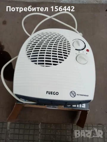 Вентилаторна печка FUEGO, снимка 2 - Отоплителни печки - 47826151