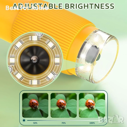 1000x цифров микроскопи за деца, 2-инчов екран  и копче за регулиране, снимка 8 - Образователни игри - 52774696