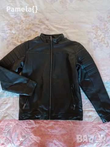 Кожено яке, снимка 3 - Детски якета и елеци - 49600530