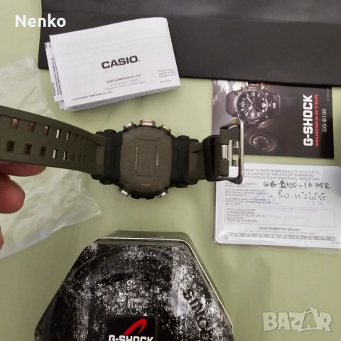 Часовник casio gg b100, снимка 3 - Мъжки - 52632373