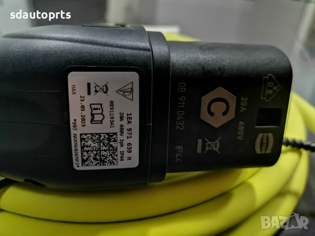 Нов Кабел за Зареждане VW Audi Porsche Skoda Seat 1EA971639H Модел 3 Тип 2, снимка 4 - Части - 44897217