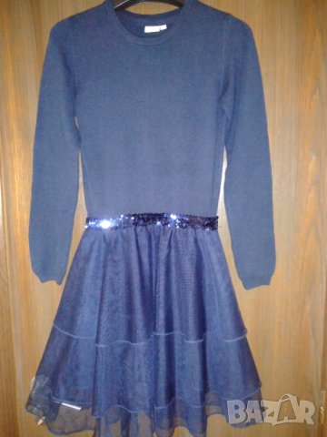 Name it синя рокля, снимка 1 - Детски рокли и поли - 43098984
