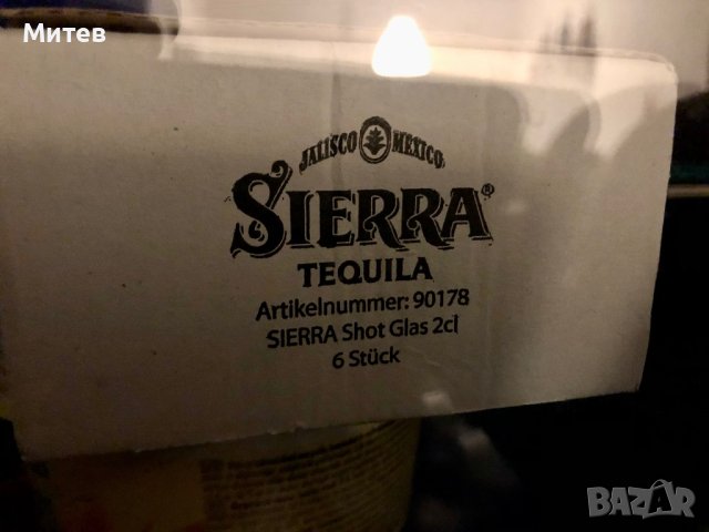 Sierra-шотове/чаши за текила(6бр.Нови), снимка 7 - Чаши - 43677004