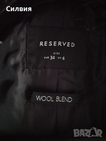 Дамско палто с високо съдържание на вълна, снимка 3 - Палта, манта - 51644115