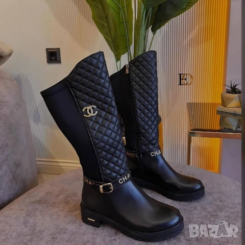 дамски ботуши chanel burberry christian dior 