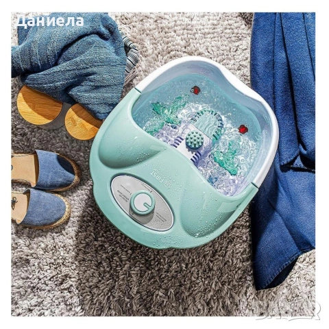 Масажна вана за крака FIRST с вибрация и балонен масаж, снимка 5 - Масажори - 53367436