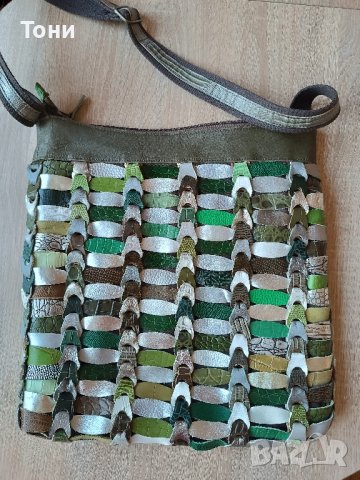 Чанта Естествена кожа , снимка 1