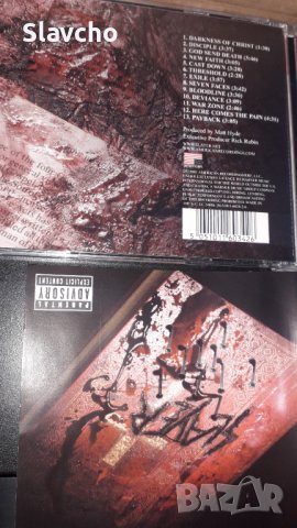 Компакт диск на - Slayer – God Hates Us All /2001, снимка 8 - CD дискове - 39457676
