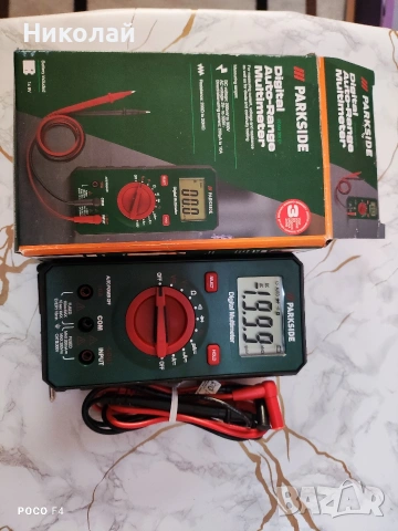 Мултицет Parkside PDAM 300 B1, снимка 2 - Други инструменти - 53493767