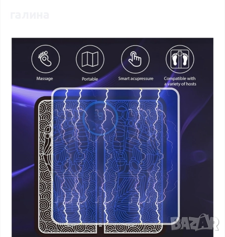 ПРОФЕСИОНАЛЕН EMS МАСАЖОР ЗА КРАКА, снимка 5 - Масажори - 52777298
