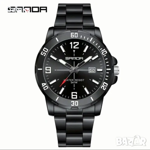 Мъжки модерен кварцов часовник Classic LiveScore* стилна бизнес визия!, снимка 2 - Мъжки - 53561588