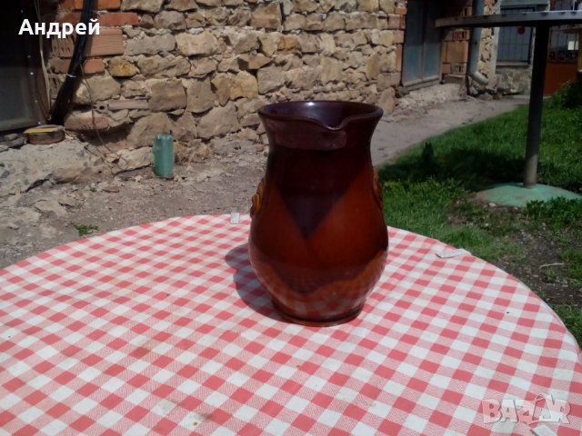 Старинна керамична кана #4, снимка 2 - Антикварни и старинни предмети - 28612048