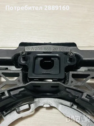 Оригинална AMG решетка за Mercedes C class W205 след 2018г, снимка 6 - Части - 49522222