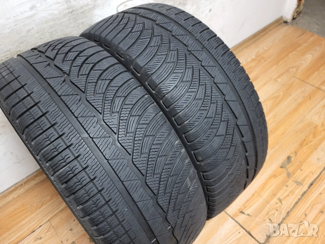 2 бр. 235/45/18 Michelin / зимни гуми, снимка 4 - Гуми и джанти - 51988716