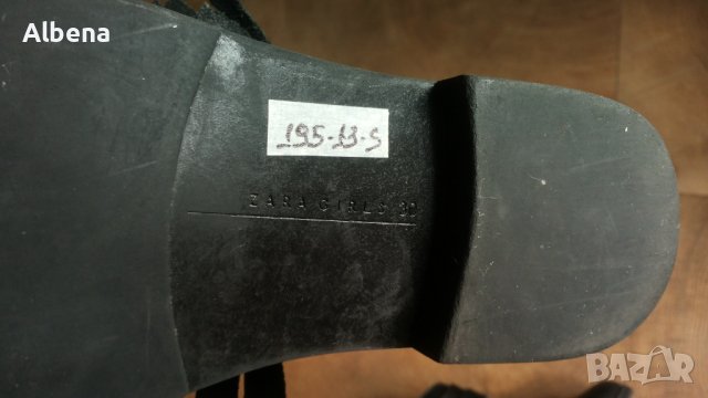 ZARA Kids Leather Shoes Размер EUR 30 детски боти естествена кожа 195-13-S, снимка 16 - Детски боти и ботуши - 43093511