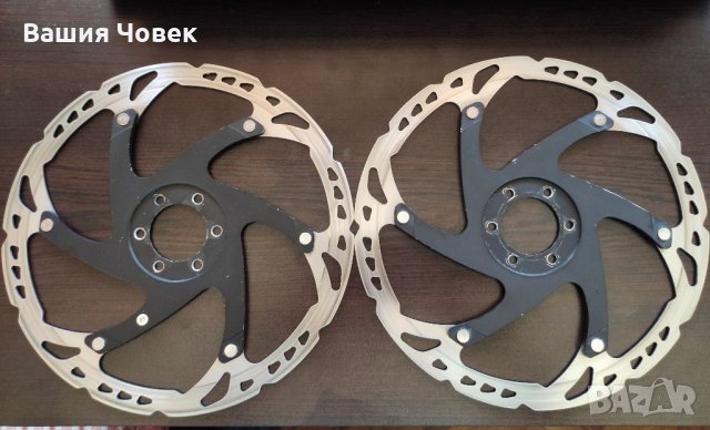 Дискове 2х203 мм. SHIMANO SM-RT76L, снимка 3 - Части за велосипеди - 32358069