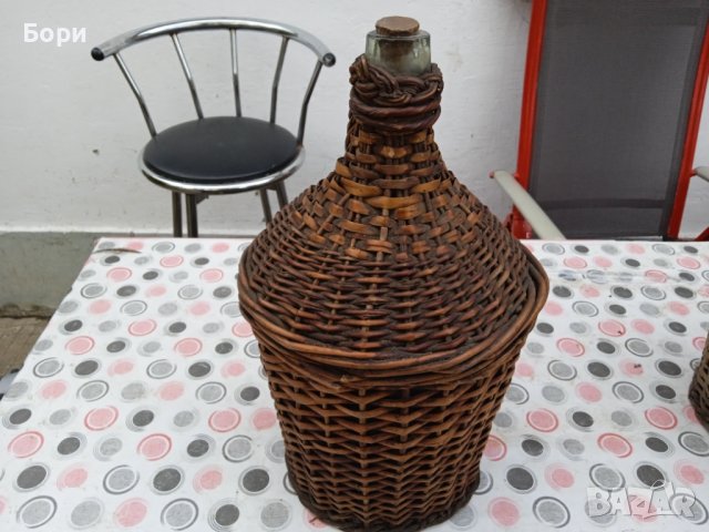 Стара дамаджана  10 литра / 2 /, снимка 7 - Буркани, бутилки и капачки - 38811403