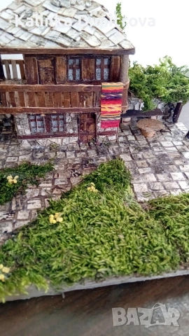Макет на Възрожденска къща-ръчна изработка., снимка 5 - Декорация за дома - 53137788