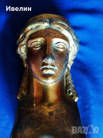 две стари бронзови апликации, снимка 4 - Антикварни и старинни предмети - 26224411