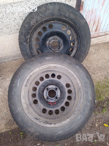 джанти със зимни гуми, снимка 1 - Гуми и джанти - 43481061