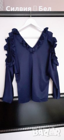 Дамска блуза💙, снимка 2 - Тениски - 28593139