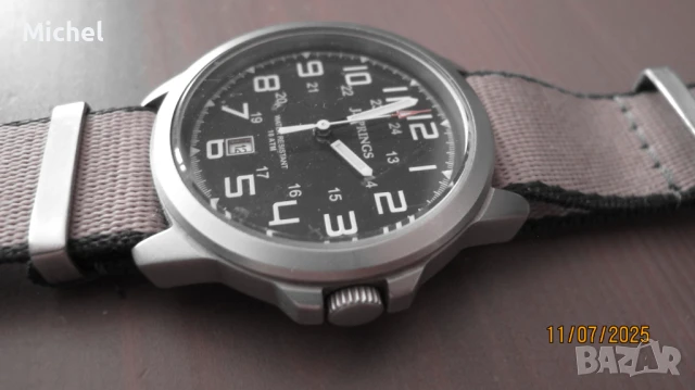 Часовник във военен стил, снимка 3 - Мъжки - 50986884