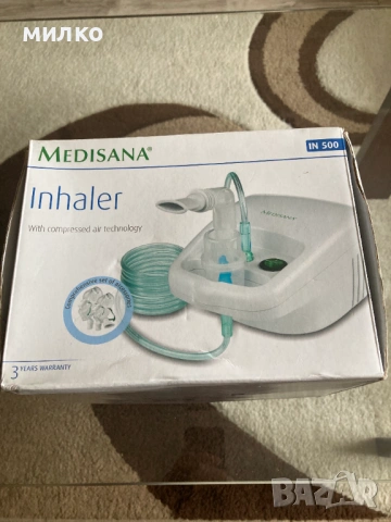 Компактен компресорен инхалатор  Medisana IN 500 