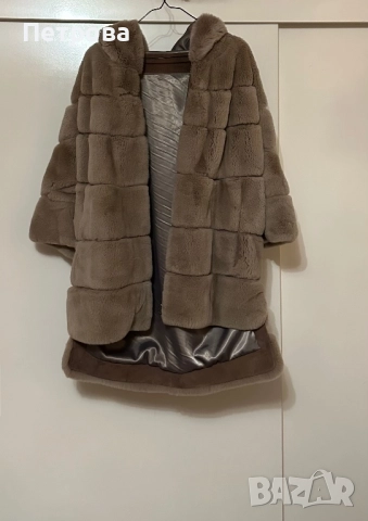 Палто от Чинчила, снимка 2 - Палта, манта - 52418668