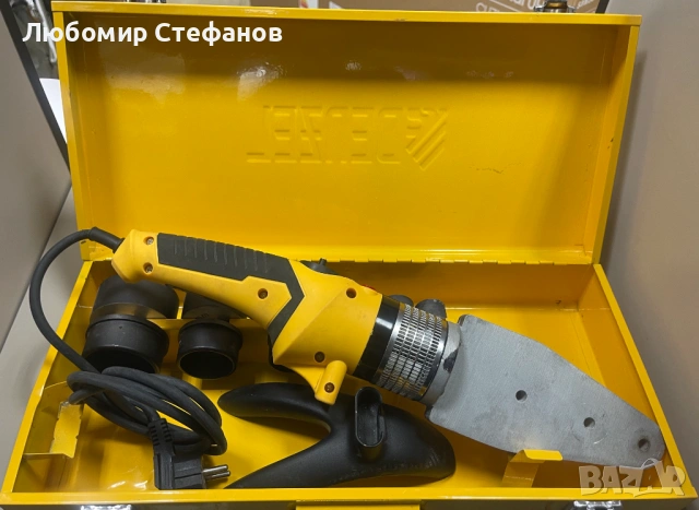 Поялник за полипропилен Denzel DWP-2000 Х-PRO, 2000 W, от 20 до 63 мм , снимка 3 - Други инструменти - 53505543