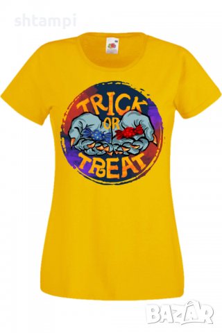Дамска тениска Halloween 05,Halloween,Хелоуин,Празник,Забавление,Изненада,Обичаи,, снимка 9 - Тениски - 38146523