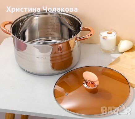 Висококачествена тенджера за готвене в различни размери, снимка 2 - Съдове за готвене - 42991475