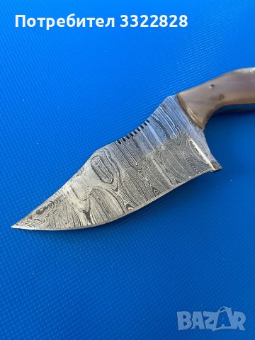 Нож от Дамаска стомана, снимка 8 - Ножове - 44014367
