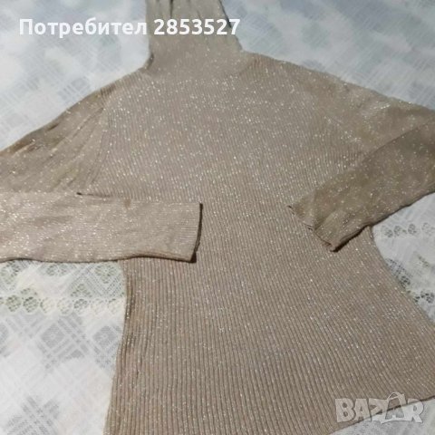 ZARA Eластична Блузка, снимка 3 - Блузи с дълъг ръкав и пуловери - 43170511