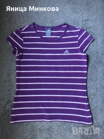 Дамска тениска Adidas, снимка 2 - Тениски - 50929357