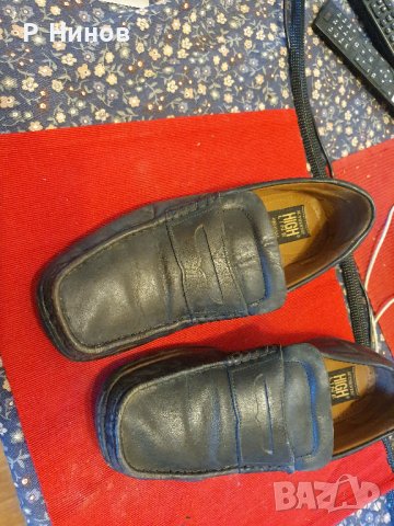 мъжки мокасини -High Line- Italy № 43 естествена кожа, снимка 1