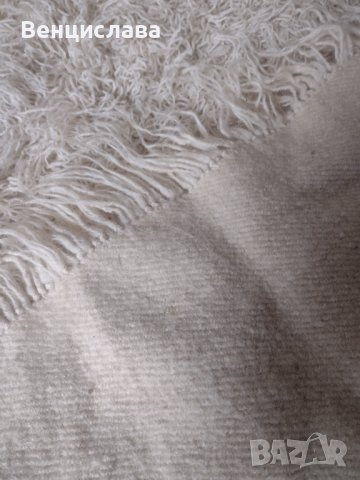 Вълнен китеник 240/130 см./губер/, снимка 5 - Покривки за легло - 38816312