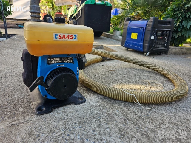 БЕНЗИНОВА ПОМПА ЗА ВОДА. ITALY 🇮🇹. ПЕРФЕКТНА. ОРИГИНАЛНА , снимка 7 - Градинска техника - 50789596