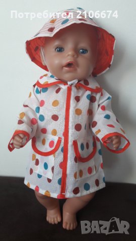 Нови дрешки за кукла Бейби Борн или кукли с височина 43 см, снимка 5 - Кукли - 28621887