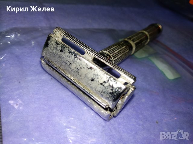 Стара РЕТРО КОЛЕКЦИОНЕРСКИ РЯДЪК МОДЕЛ САМОБРЪСНАЧКА ЖИЛЕТ с МАРКРОВКИ 12486, снимка 11 - Колекции - 43805891