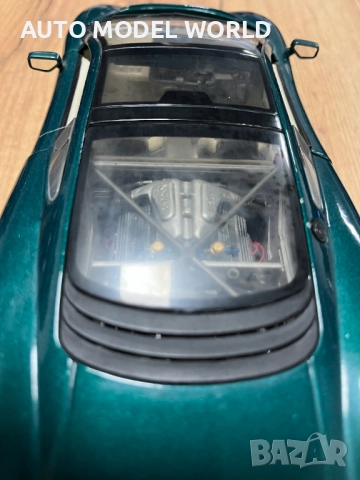 МАISTO колекционерски модел JAGUAR XJ220 2004 г. 1:18 мащаб, снимка 6 - Колекции - 52879186